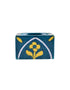 Blue Pottery Candle Holder Set Of 2pcs.
